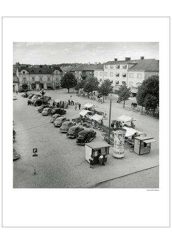 5. Stora Torget 1955, Enköping